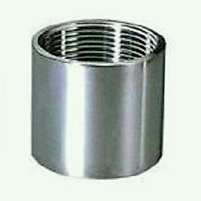 Pipa Socket 2,5 Inch Stainless Steel 304