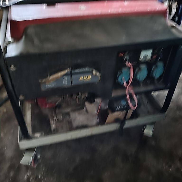 genset lonchin tipe 7900 watt 5500 bekas bagus