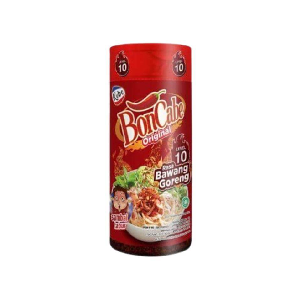 Boncabe Sambal Tabur Original Level 10 Botol 45 gr