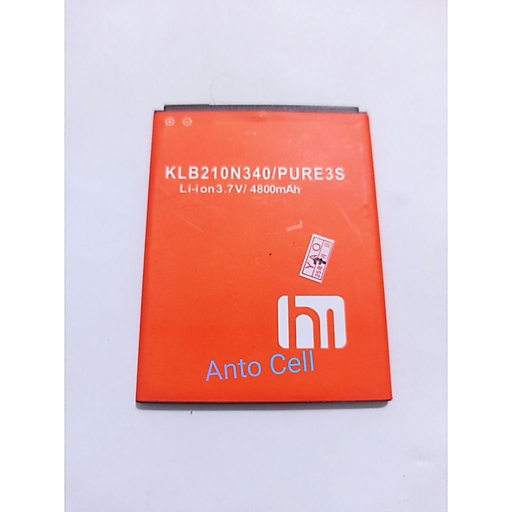 Baterai batre himax pure 3s H classic M20i KLB210N340 original battery hp