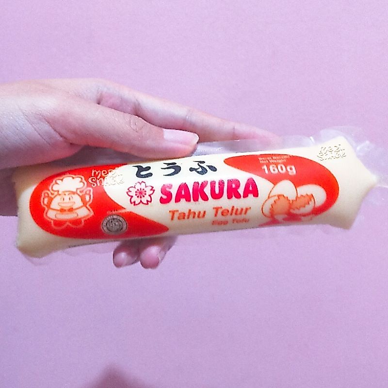 Egg Tofu / Tahu Telur Sakura 160gr / Tahu Jepang