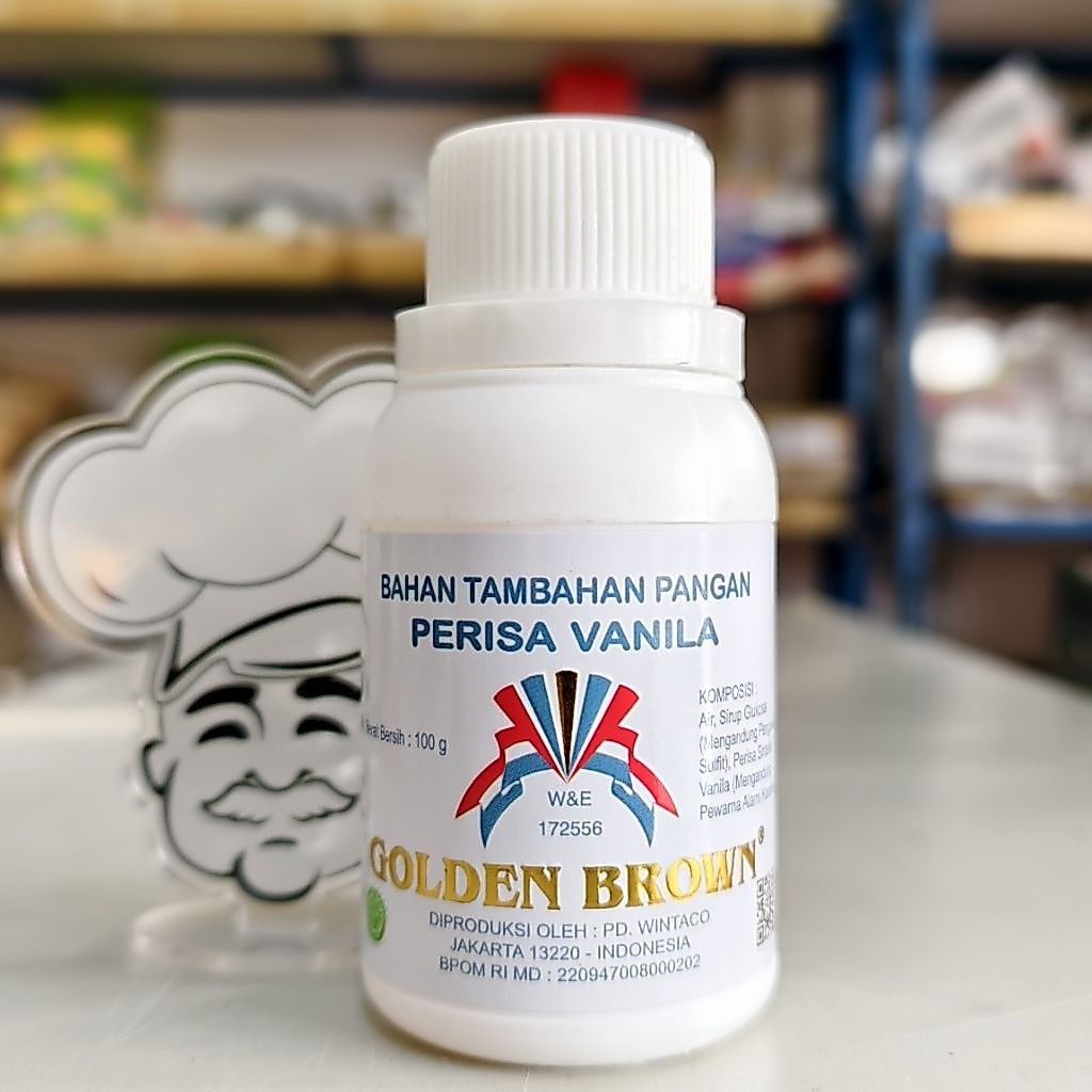 Golden brown Pasta Vanilla / Pasta Vanilla Goldenbrown 100Gr