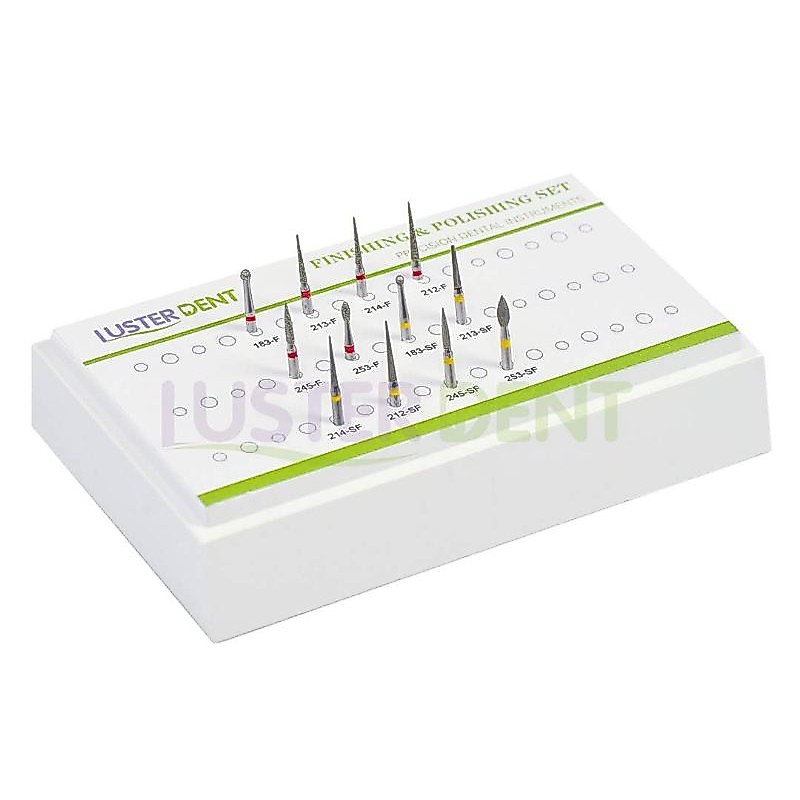 BUR DIAMOND FINISHING & POLISHING KIT / DENTAL DIAMOND BUR / BUR FINISHING / BUR HIGH SPEED