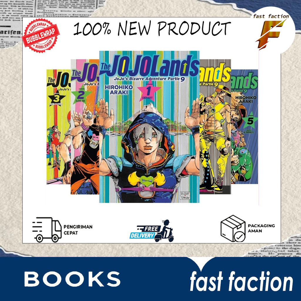 JoJo's Bizarre Adventure: Part 9--The Jojolands (English)