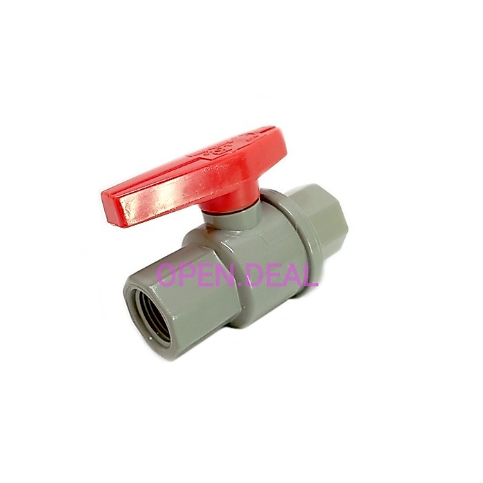 Ball Valve 1/2" DRAT KDJ/Stop Kran Pvc 1/2 Drat/Stop Kran Drat KDJ