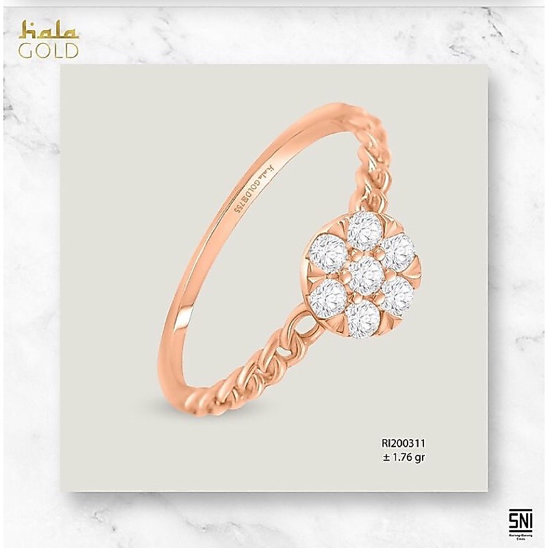 Hala Gold Cincin Terikat Collection-RI200311
