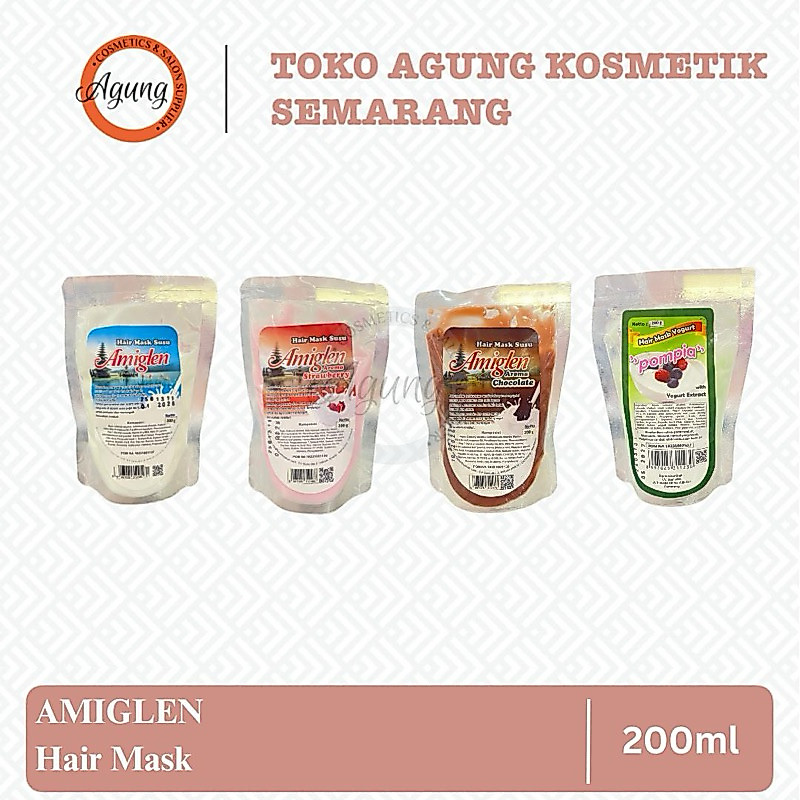 AGUNGSMG - POMPIA AMIGLEN HAIR MASK NEW SIZE 200 gram