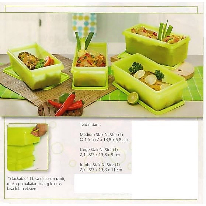 TUPPERWARE STAK N STOR
