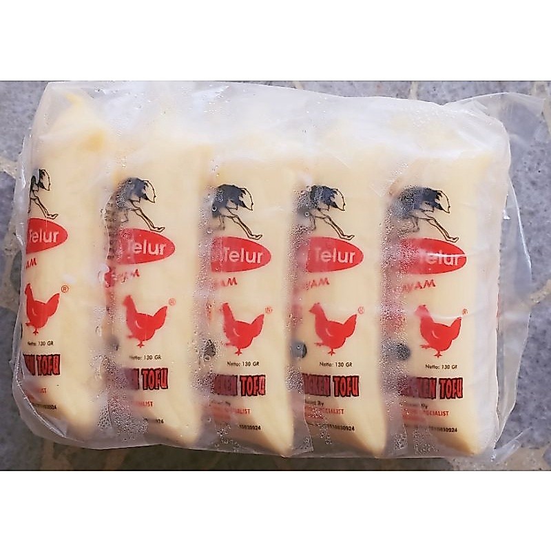 tahu jepang / tofu jepang / tahu telur rasa ayam dan udang merek unta