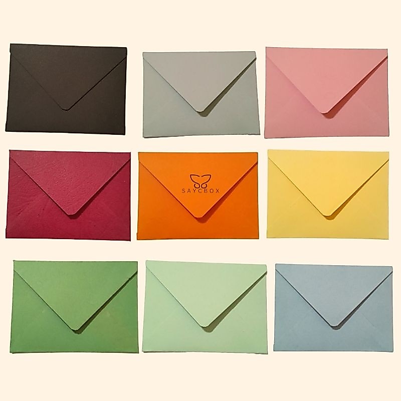 [A6] Amplop A6 16x11cm amplop Undangan amplop vintage amplop warna warni spektra polos