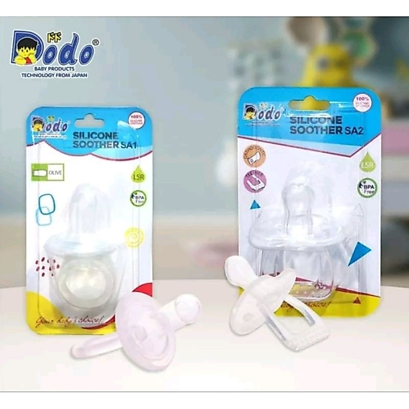 Dodo Empeng Empong Bayi Silicone Pacifier Soother SA1 SA2