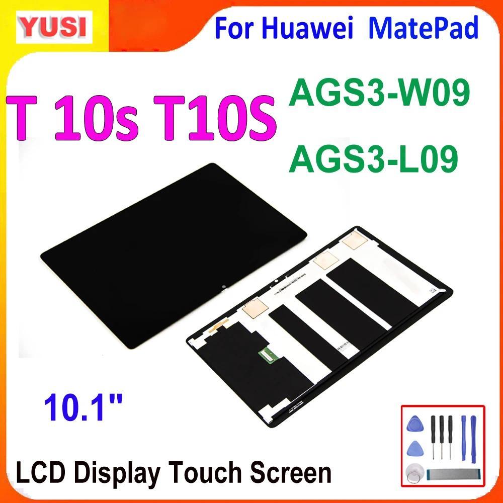 10.1" LCD For Huawei MatePad T 10s T10S AGS3-W09 AGS3-L09 AGS3-W00E LCD splay Tou Screen gitizer Ass