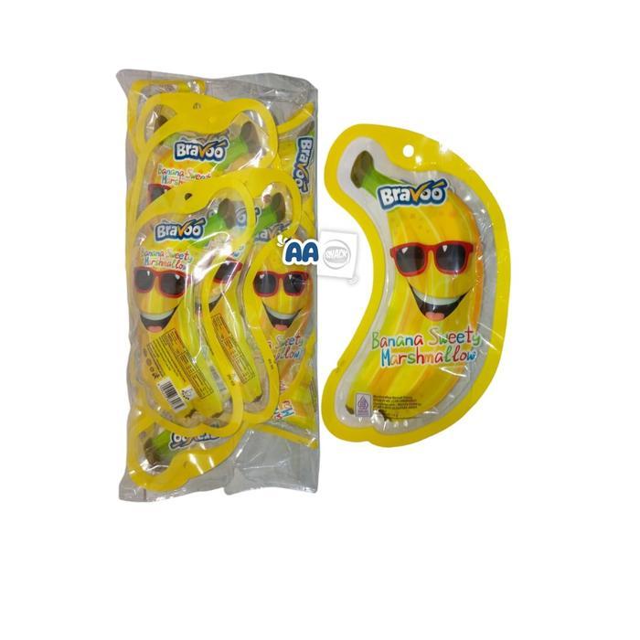 BRAVO MARSHMALLOW BANANA SWEETY ISI 10