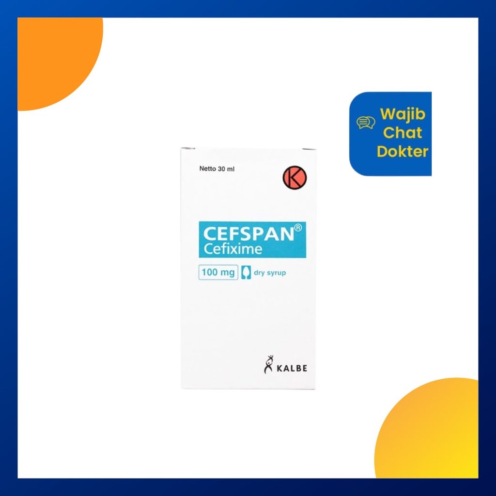 CEFSPAN DRY SIRUP 1 BOTOL @ 30 ML