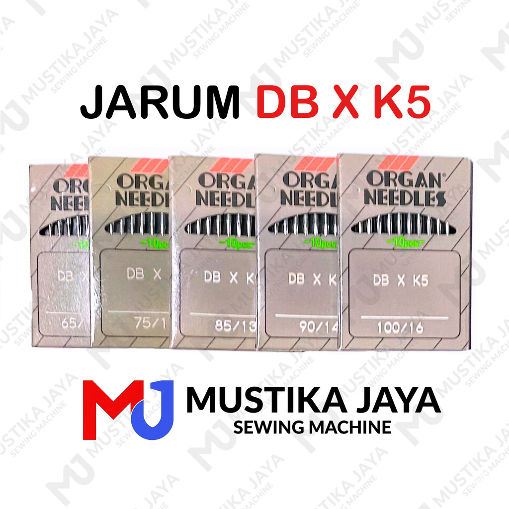 ORGAN DBXK5 / DB X K5 | Jarum Jahit Bordir Jarum Mesin Jahit Bordir Komputer