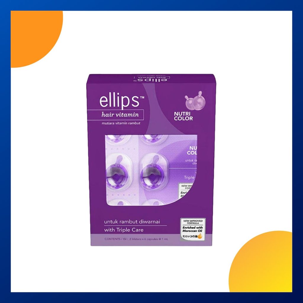 Ellips Hair Vitamin Nutri Color Box 2 Blister
