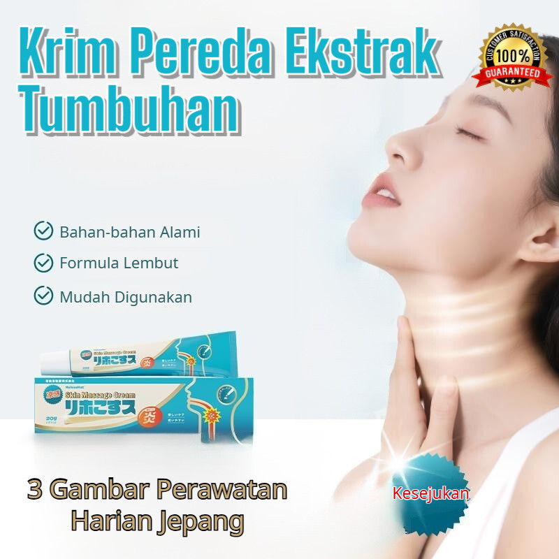 [Efek Dingin Instan 15 Detik]Gel Pereda Sakit Tenggorokan/Gel Amandel Akut Dan Kronis/Obat Herbal Radang Tenggorokan/Gel dengan Madu dan Mint/Penghilang Rasa Gatal dan Kering di Tenggorokan/Obat Batuk dan Suara Serak/Perawatan Tenggorokan Sehari-Hari