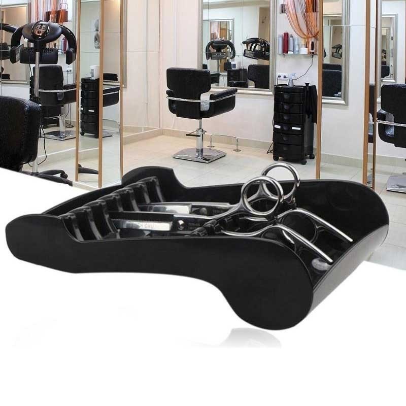 Rak Holder Gunting Salon Premium Organizer Alat Cukur Sisir Barber Tempat Clipper Anti Pecah