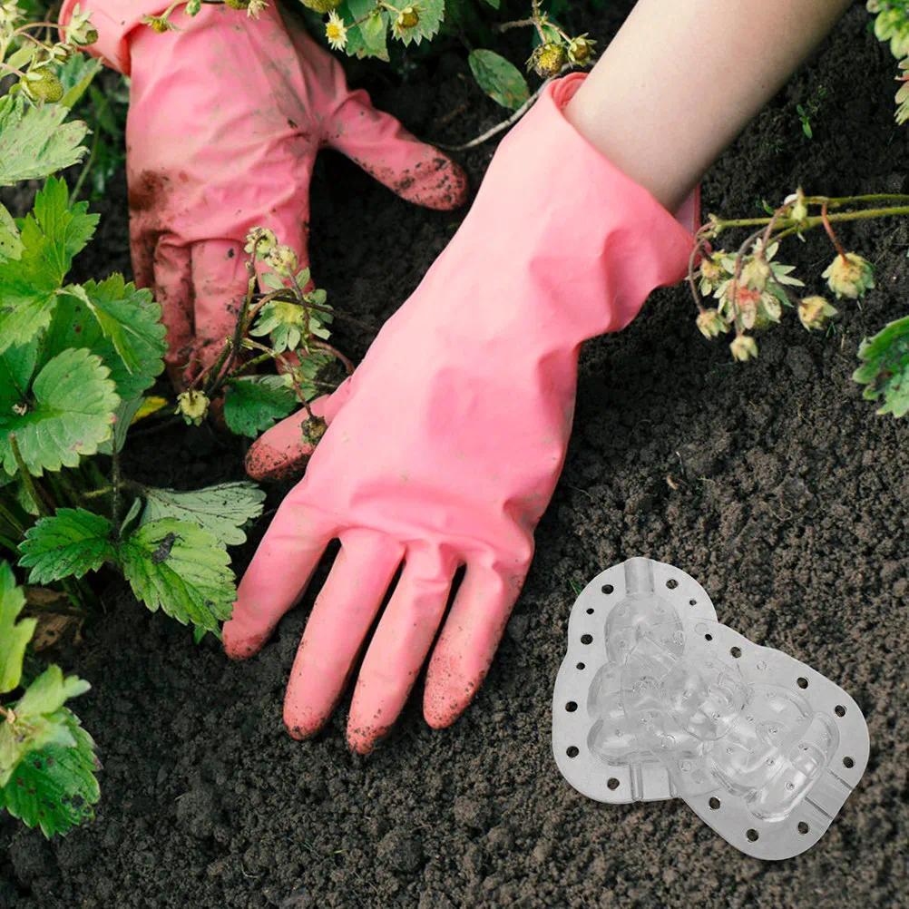 2Pcs Clear Fruit Shaping Mold Buddha Pear Peach Watermelon Melon Garden Growing Vegetable Shaping To
