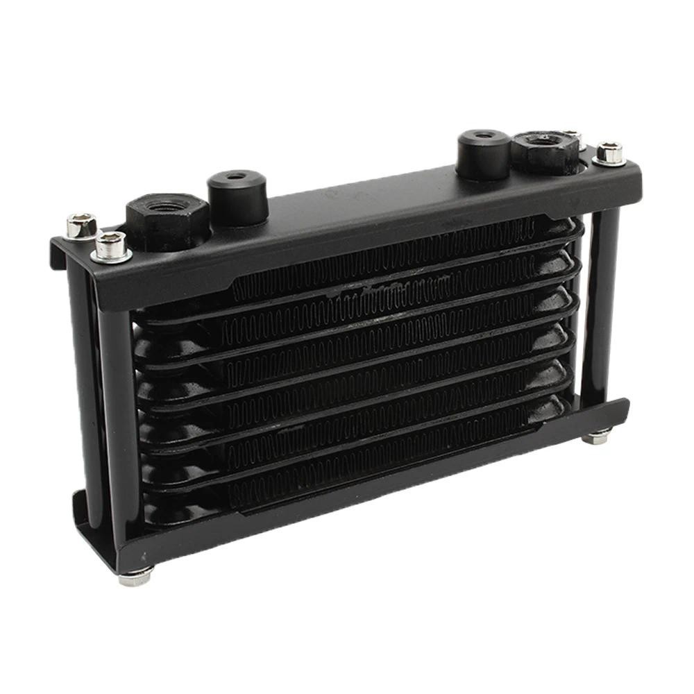 Engine Aluminum Oil Cooler Mesin Radiator Pendingin Oli Sepeda Motor Engine Aluminum Oil Cooler Sepe