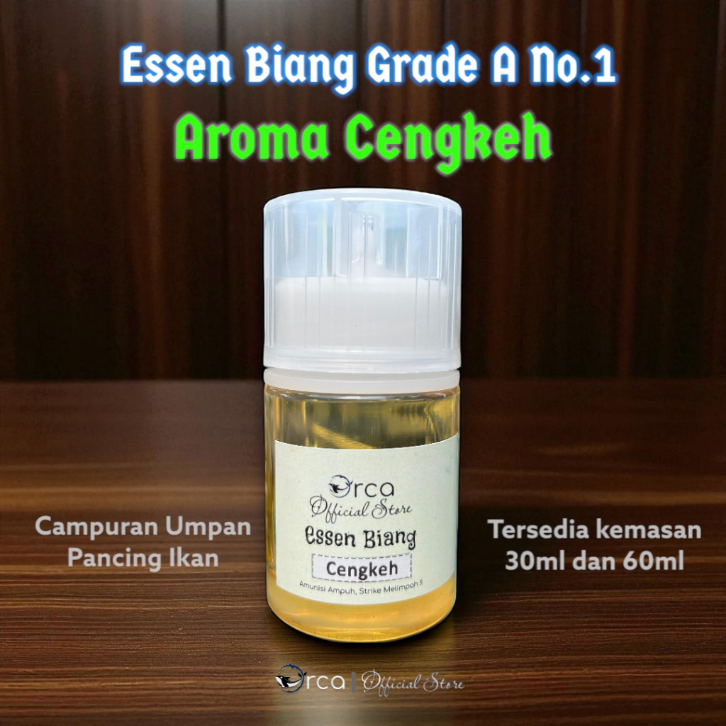 Biang Essen CENGKEH Grade A Super Premium Kualitas No.1 Kemasan 60ml & 30ml
