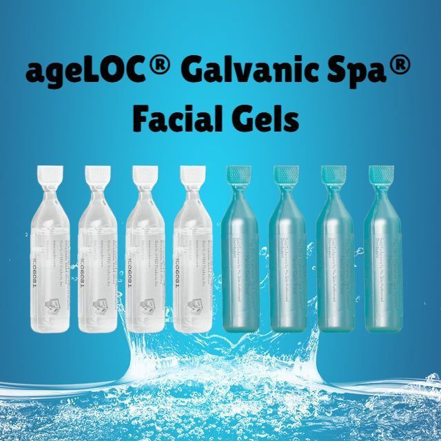 ageLOC Galvanic Spa Facial Gels - Gel Konduktor untuk Perangkat Galvanic Spa, Membantu Penyerapan Op