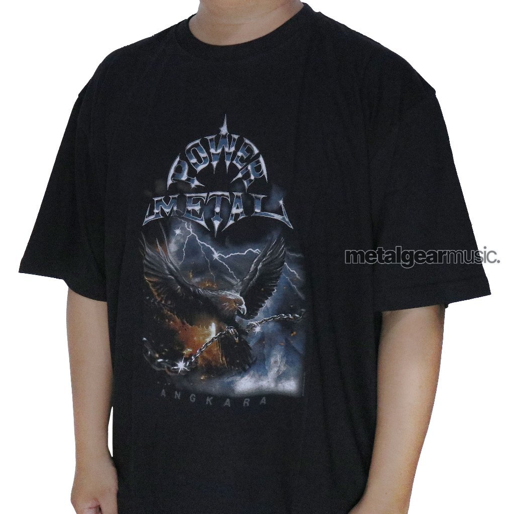 COD Tshirt Power Metal- Angkara Katun M-XXL