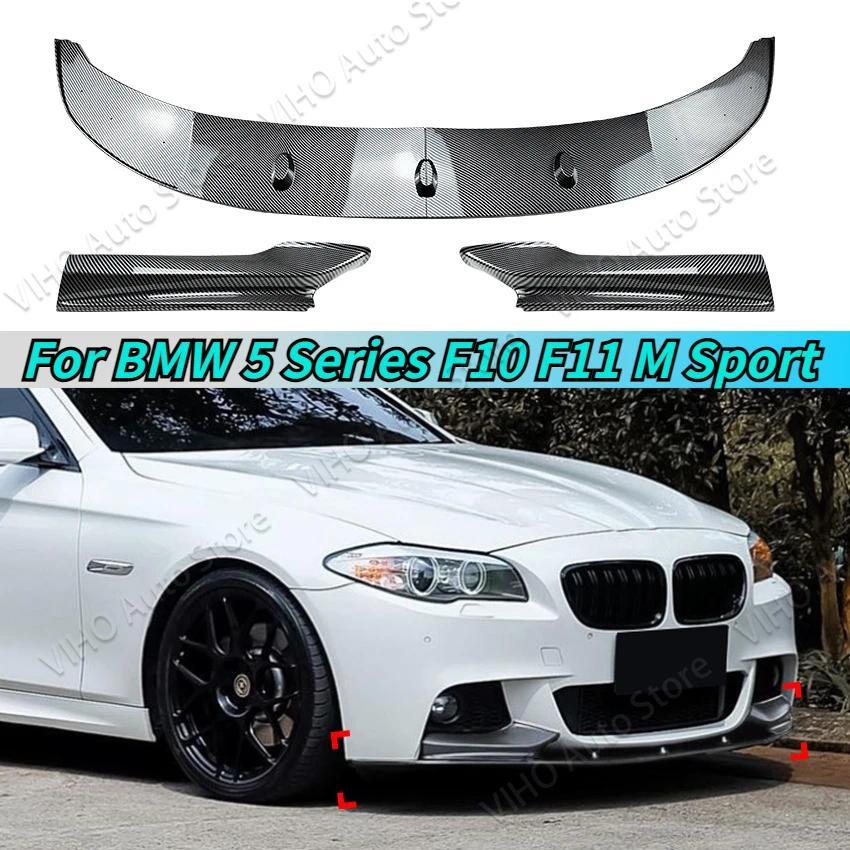 For BMW 5 Series F10 F11 M Sport 535i 528i M550d xDrive M Sport 2010-2016 Front Bumpers Lips Spoiler