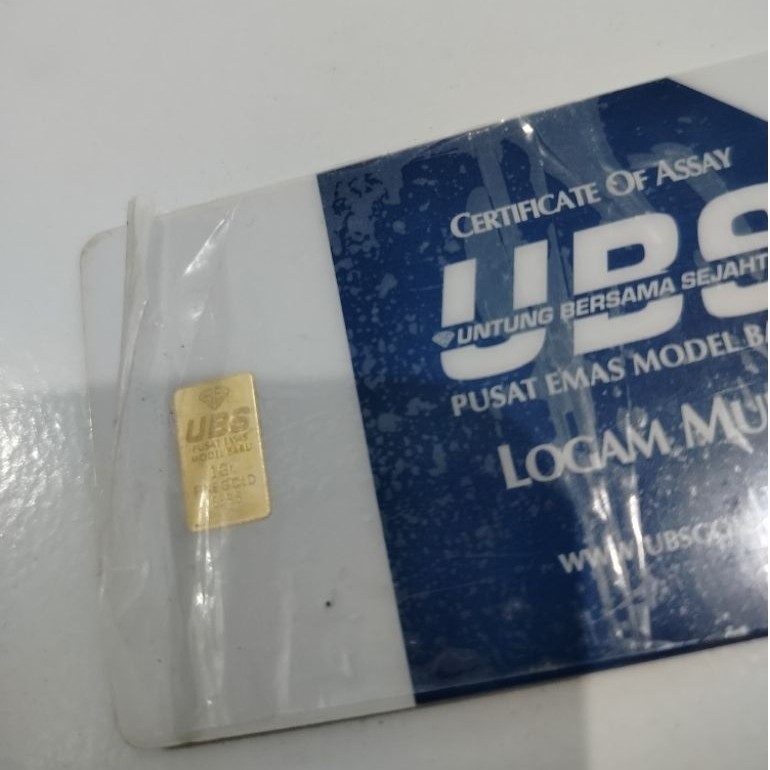 Emas UBS 1 gram
