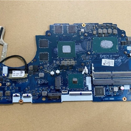 original for HP 15CX 15CX00058W Laptop motherboard LAF841P L20295601 i58300H SR3Z0 HM370 GTX1050 2GB