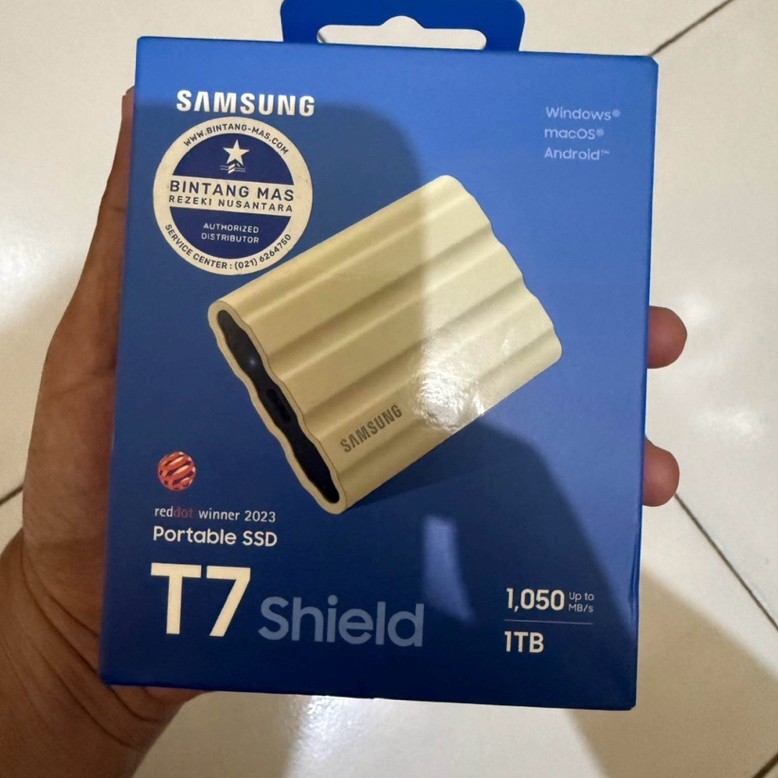 Samsung SSD Portable T7 SHIELD 1TB