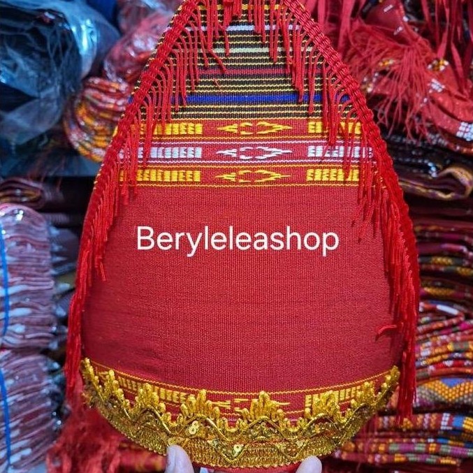 topi mangiring adat batak - topi pesta batak ulos magiring