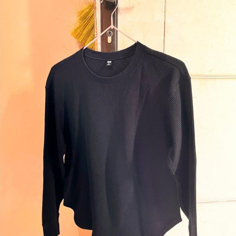 Longsleeve Waffle Uniqlo