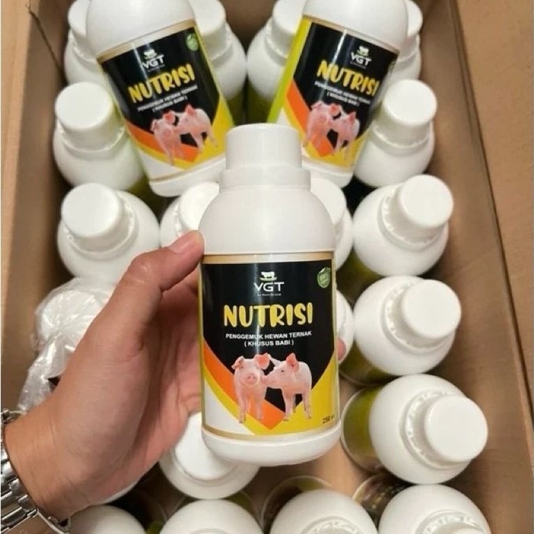 VGT Nutrisi Ternak Babi Probiotik Vitamin Organik Aman untuk Indukan Hamil