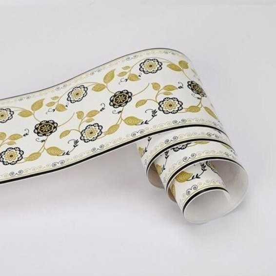 Wallpaper Border List | 5m x 10cm | Roll Border List Sticker PVC Lem