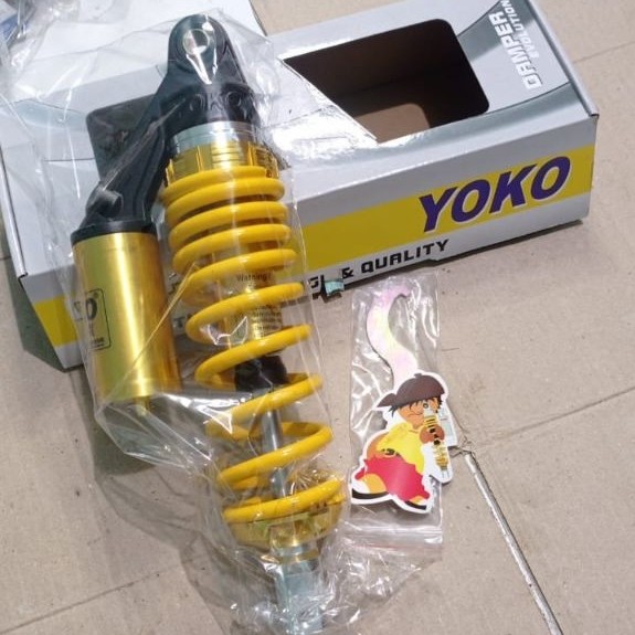 Shockbreaker YOKO Semua Motor Matic Tabung  Beat, Vario, Mio Lexi Model JLT1 140 305 Single Shock Ku