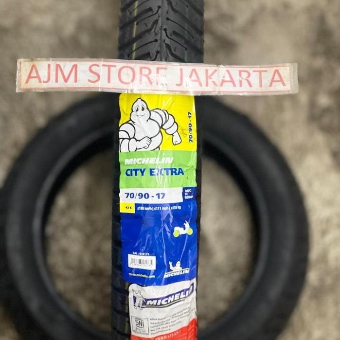 Michelin City Extra 70/90-17 Tubeless..