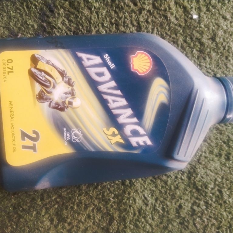 Oli samping 2tak Shell advance 700ml original