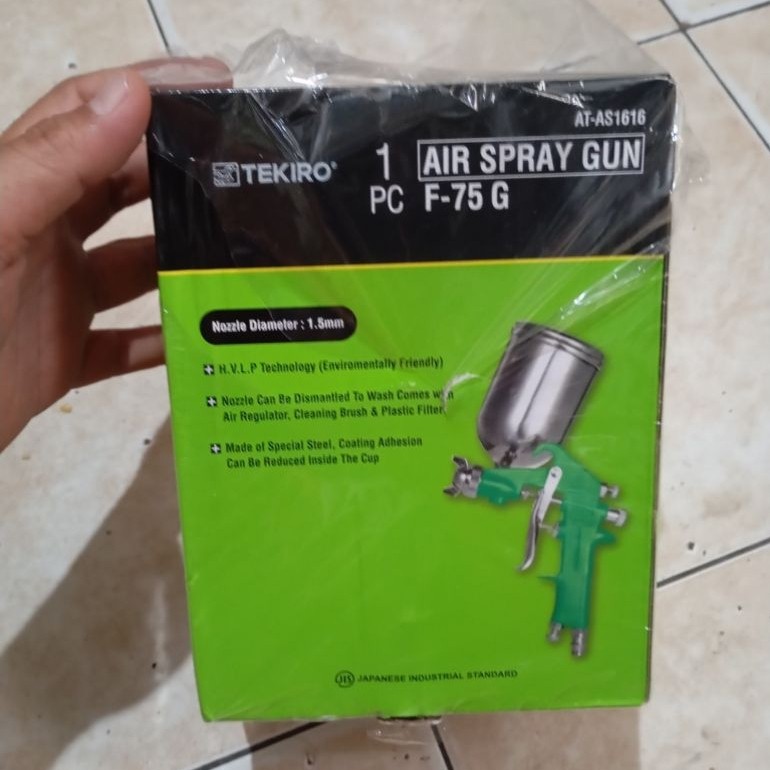 Tekiro Spray Gun F75G Speed Duco Cat Minyak Dan Air Japan Co