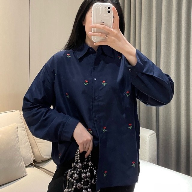 COD!!! GF ORIGINAL KEMEJA KATUN BORDIR