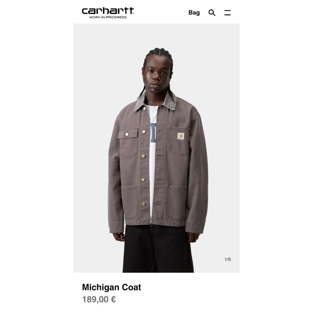 Jacket CARHARTT Michigan Chore Coat