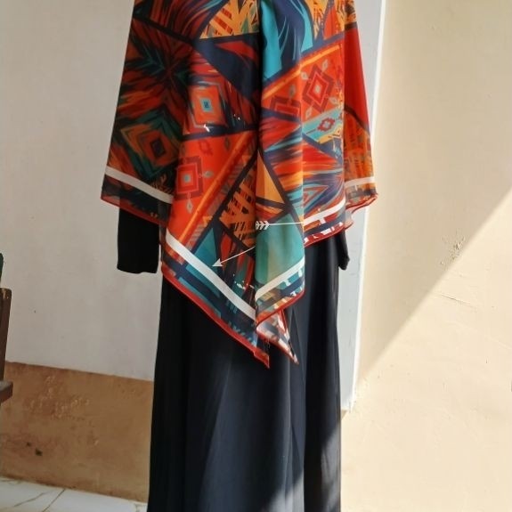 pl gamis kayunie set khimar joza