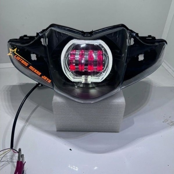 REFLEKTOR LAMPU DEPAN REVO ABSOLUTE CUSTOM DAYMAKER BILED 4 LENSA