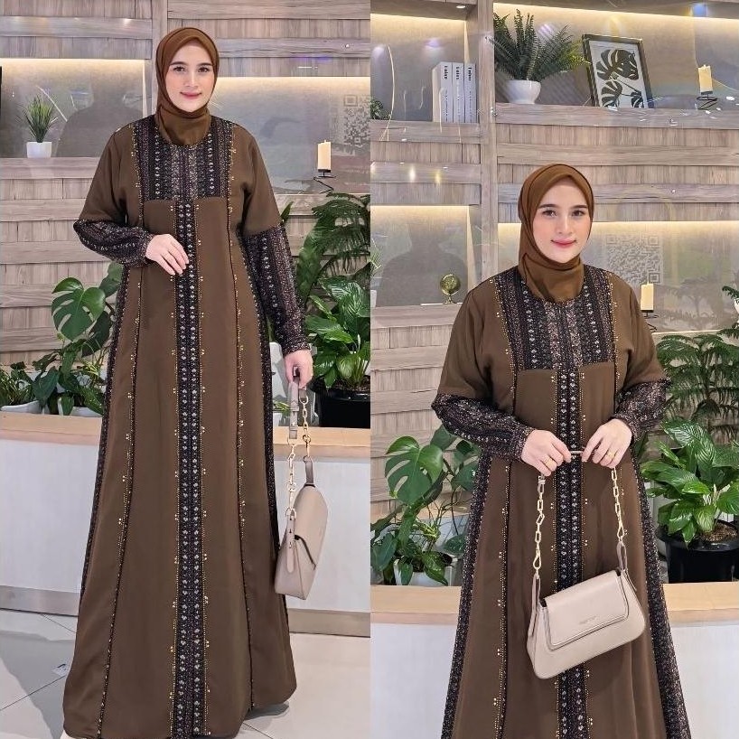 terbaru magnolia dress by nasya//gamis premium//dress muslim//gamis seragam//gamis butik