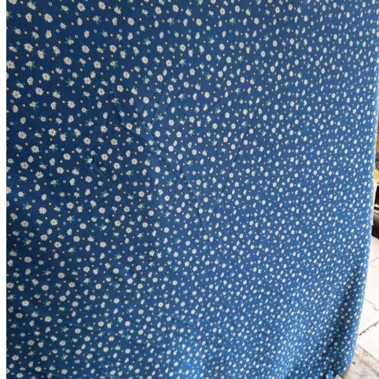 [ 0.5 Meter ] Kain Katun Rayon Motif Viscose Premium import Terbaru _Kain Rayon Eceran_Kain Rayon Pr