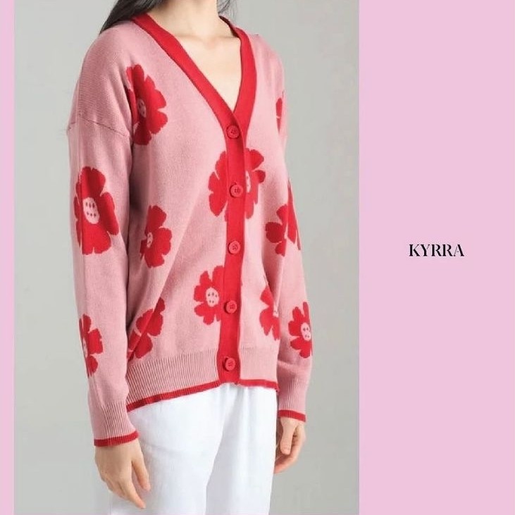 [PRELOVED] Wear Kyrra - Lou Lou Cardigan - Ladybug