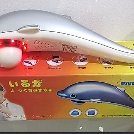 ALAT PIJAT DOLPHIN SIM8N MASSAGER JAPAN DIGITAL WITH INFRAMERAH + 2MATA PIJAT / ALAT PIJAT ELEKTRIK