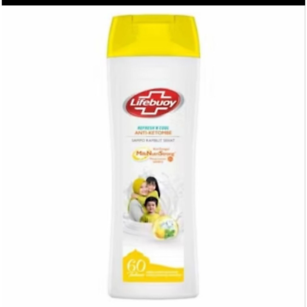 (PROMO) LIFEBUOY SHAMPOO ANTI KETOMBE MINT LEMON 170ML