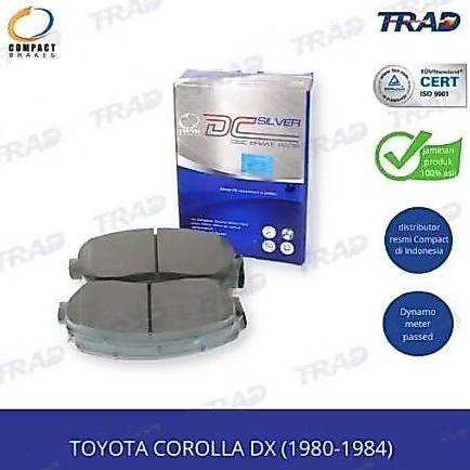Kampas Rem Depan Toyota Corolla DX