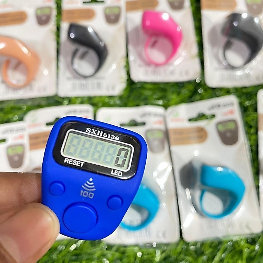 TASBIH DIGITAL LED SXH ALARAM BERBUNYI BEEP SETIAP KELIPATAN 100
